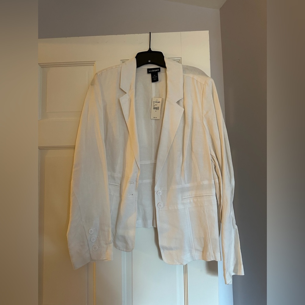 Lane Bryant Cream Blazer